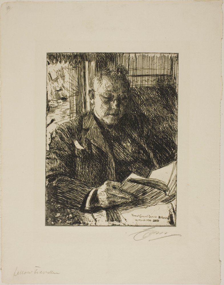 Travelling Companion (Mr. Ch. Deering) by Anders Zorn