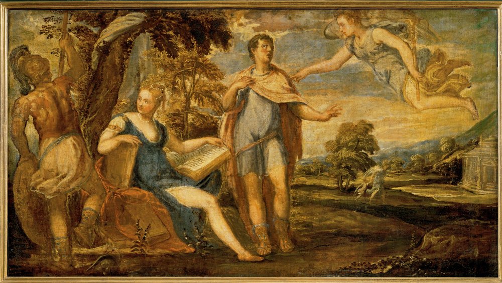 Aeneas is Ordered to Leave Dido by Andrea Schiavone