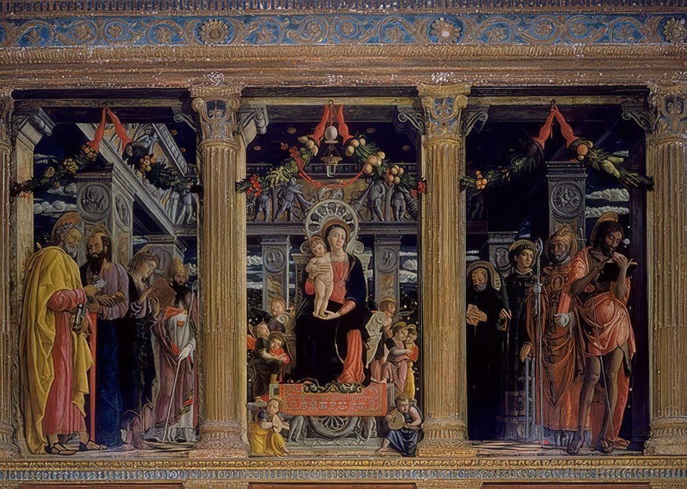 San Zeno Altarpiece by Andrea Mantegna: Buy fine art print