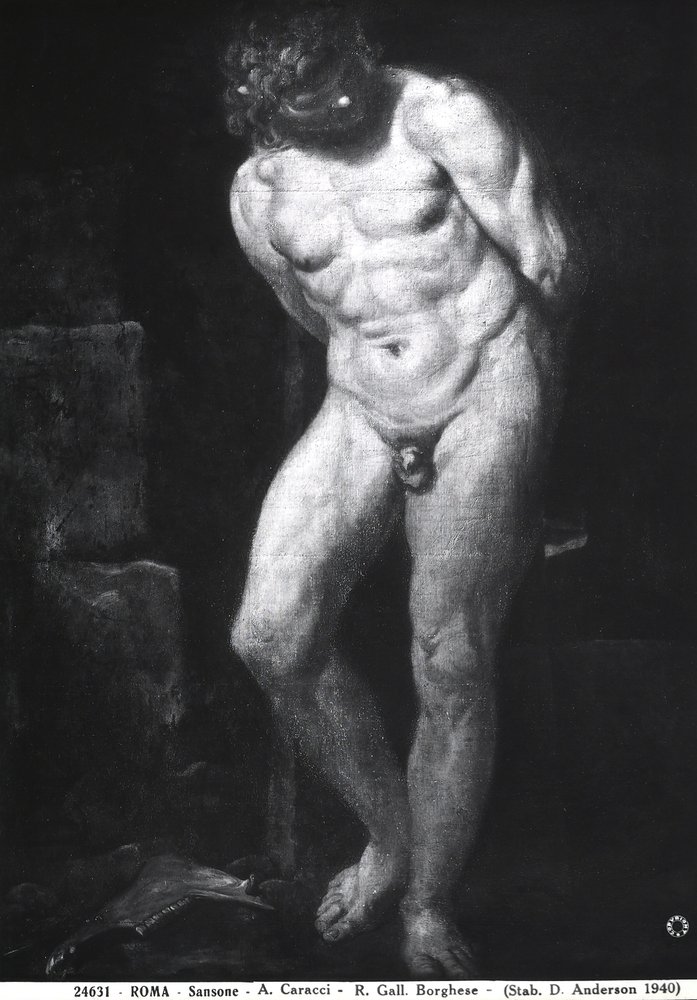Samson by Annibale Carracci
