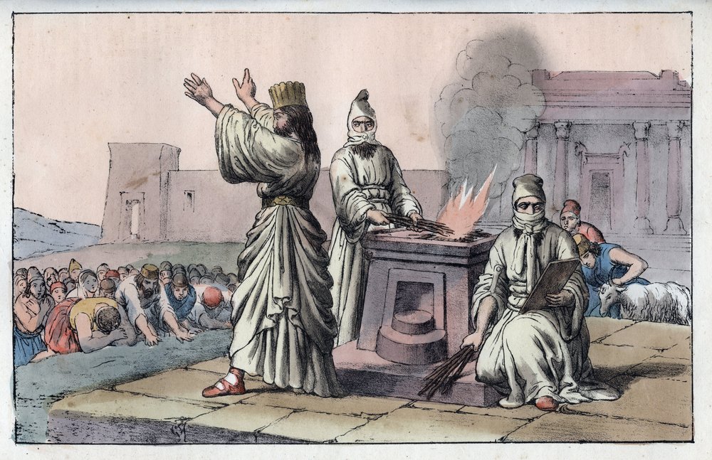 Ancient Persian civilization: mages, official priests and disciples of ...