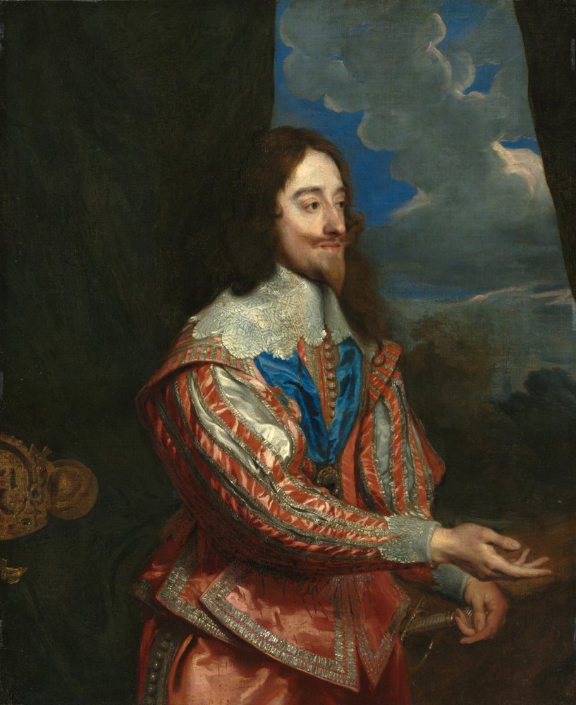 Portrait of Charles I (1600-1649) by Anthony van Dyck