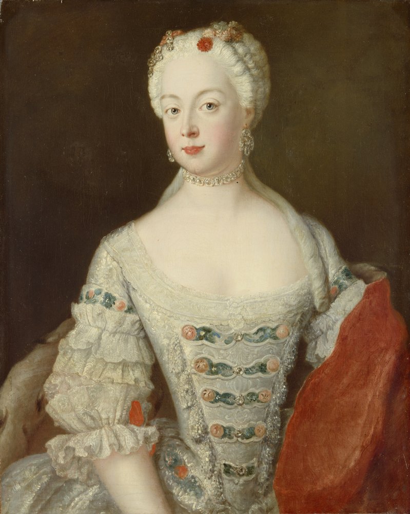 Crown Princess Elisabeth Christine von Preussen, c.1735, image size:799x1000