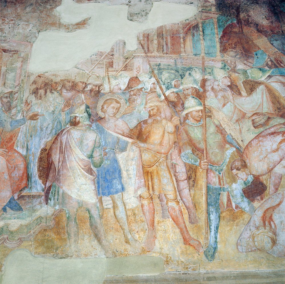 St. Ephysius Condemned by Aretino Luca Spinello or Spinelli