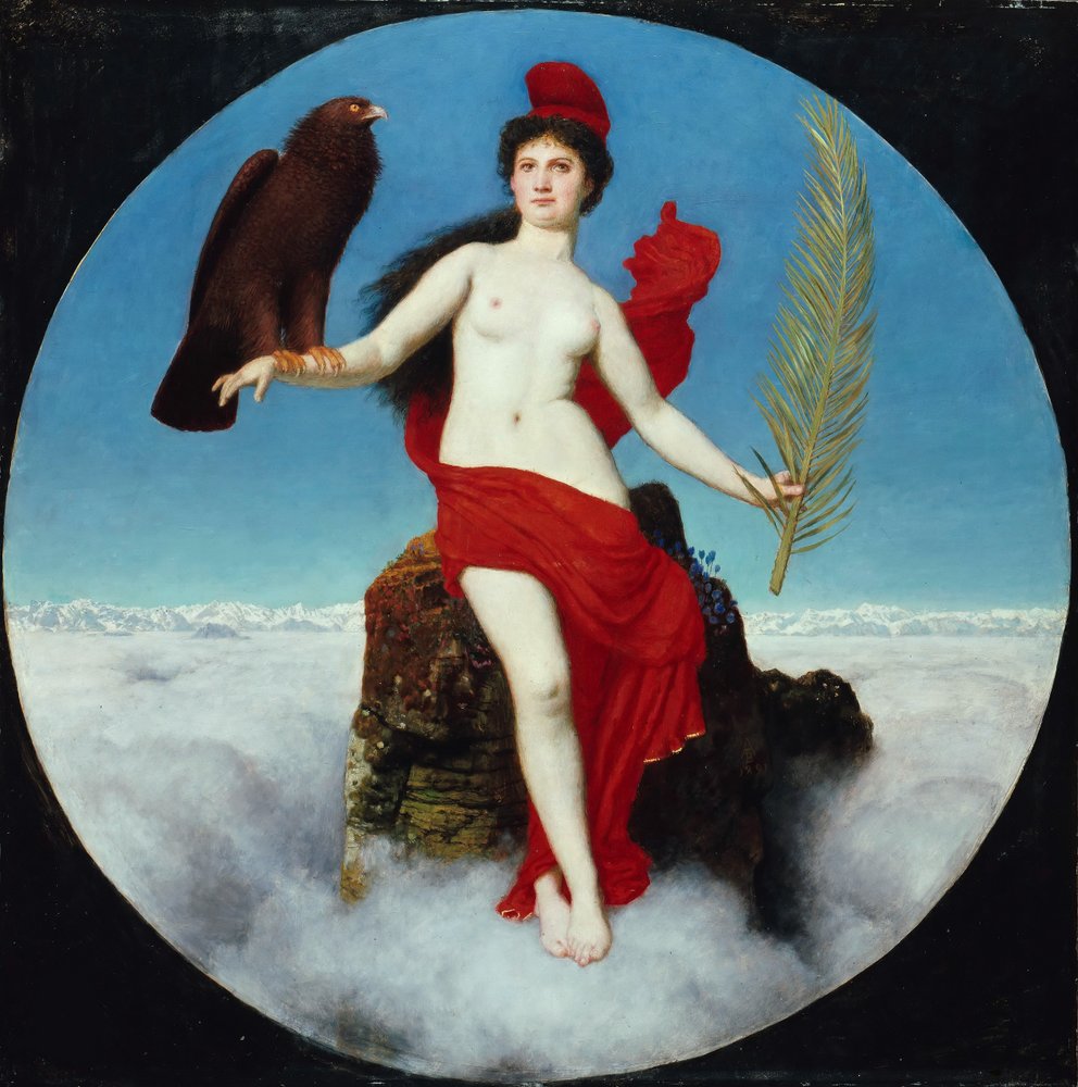 The Freedom Helvetia, 1891 by Arnold Böcklin