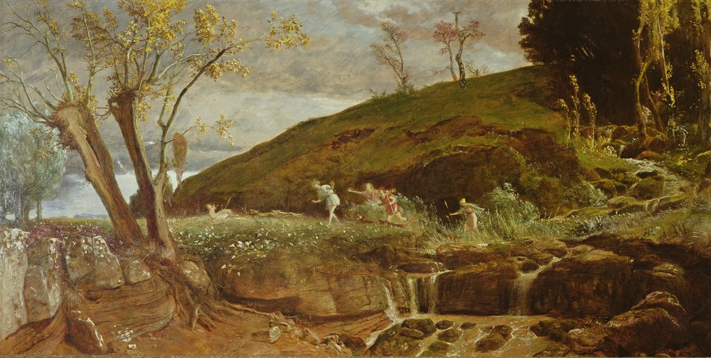 The Hunt of Diana by Arnold Böcklin