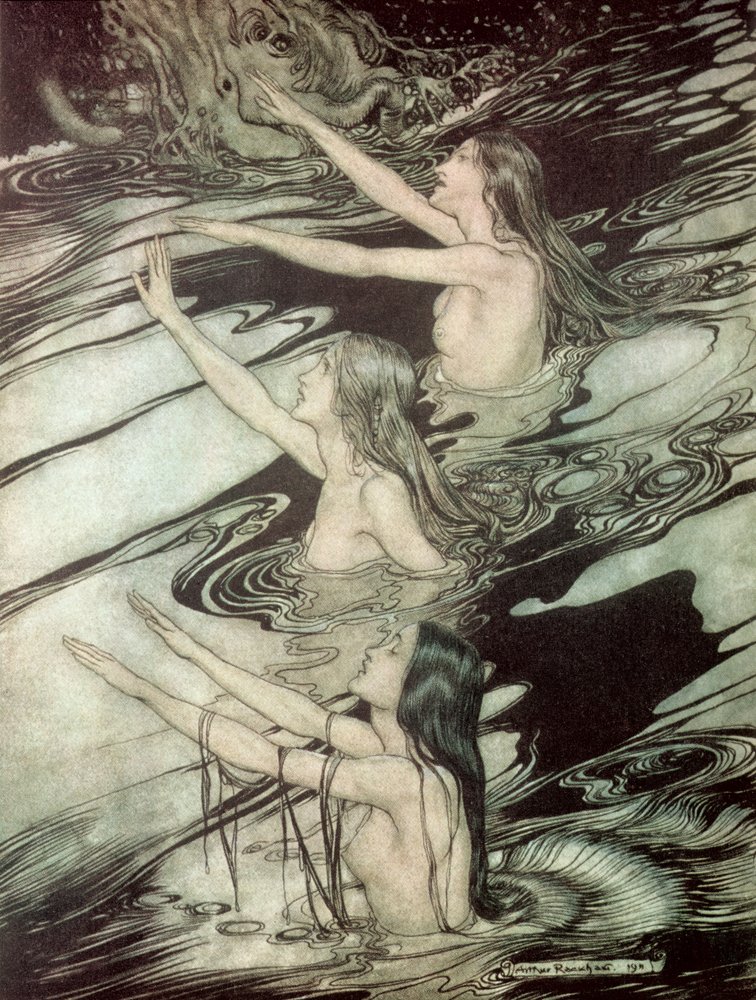 The Rhine Maidens, from 