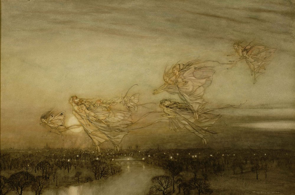 Twilight Dreams, 1913 by Arthur Rackham