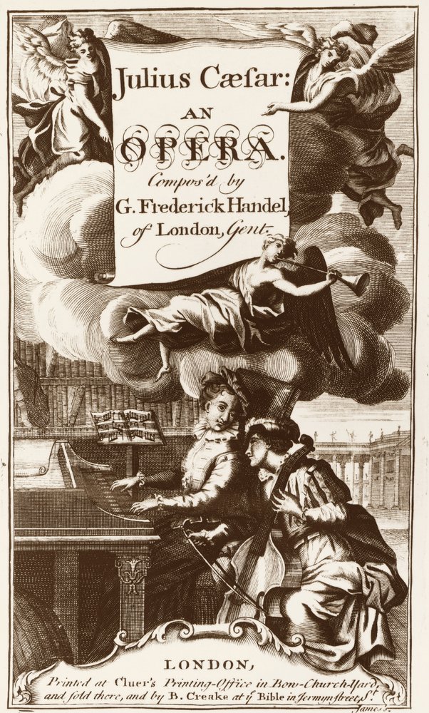 Julius Caesar in Egypt by Georg Friedrich Handel by Artist Unknown