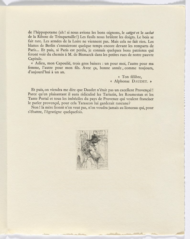 Frédéric Mistral: Memoirs and Stories by Frédéric Mistral: vagabond (page 223) by Auguste Brouet