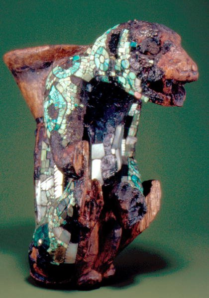 Fragment of a Winged Serpent by Aztec