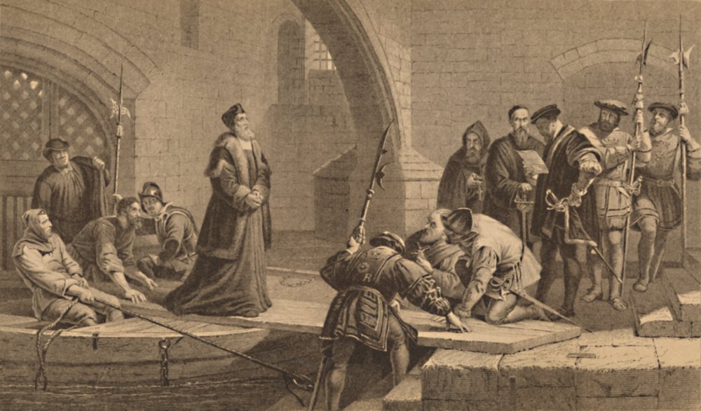 Cranmer at the Traitor's Gate by CW Sharpe