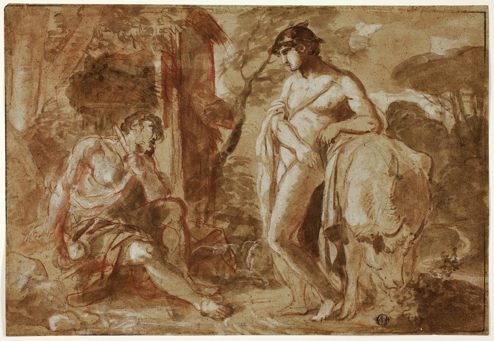 Mercury and Argus by Camillo Procaccini