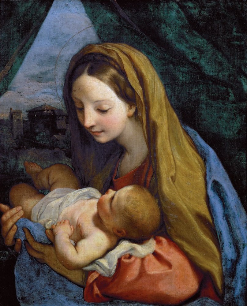 Madonna and Child, c. 1660 by Carlo Maratta or Maratti