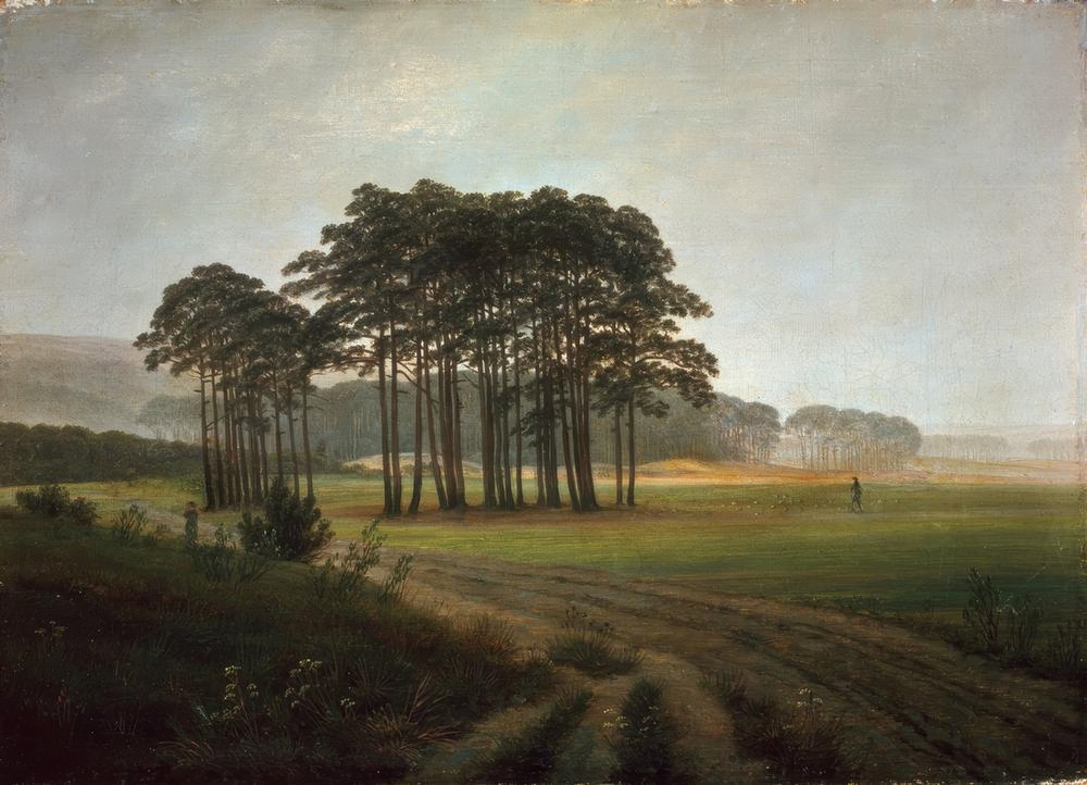 The Noon by Caspar David Friedrich