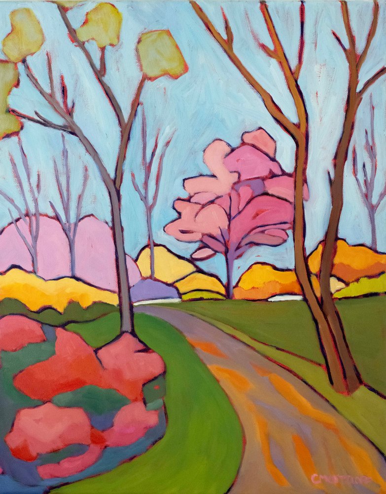 Ephemeral Spring, 2024 by Catherine J Martzloff