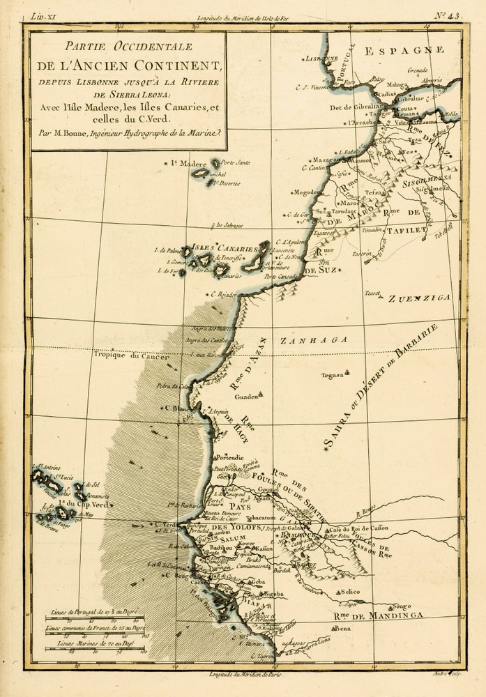 West Coast of Africa, from Lisbon to Sierra Leone, from 