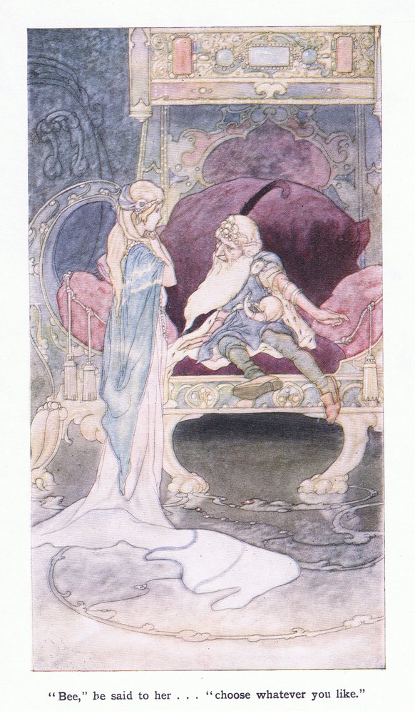 Bee, he said to her. Choose whatever you like. by Charles Robinson
