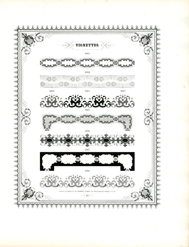 Decorative Chain Patterns and Ornamental Borders