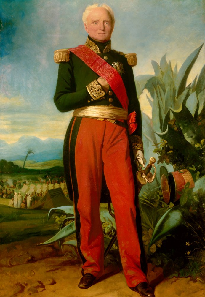 Portrait of Thomas Robert Bugeaud de la Piconnerie by Charles-Philippe Lariviere