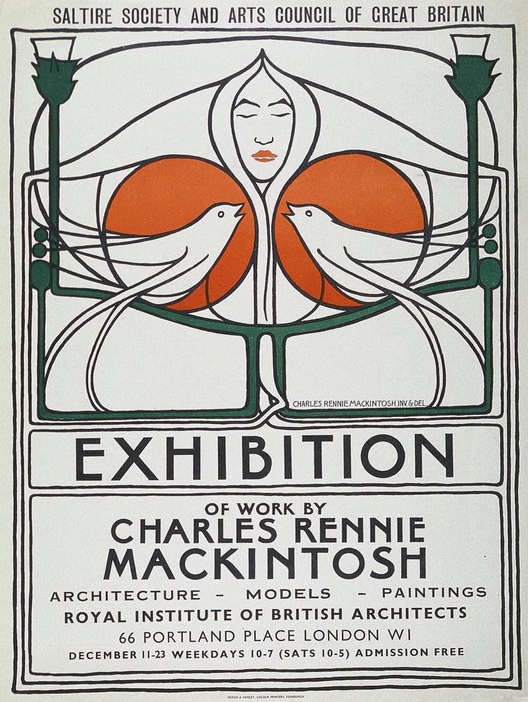 Poster: The Scottish Musical Review, 1953 reproduction after 1896