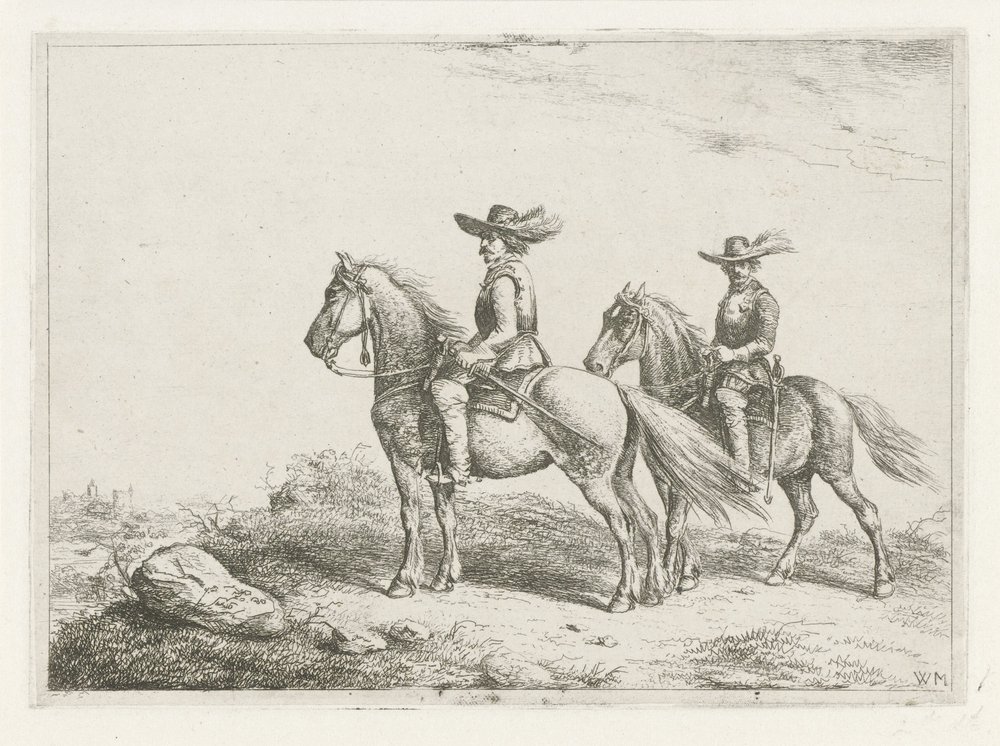 Two Riders on Reconnaissance