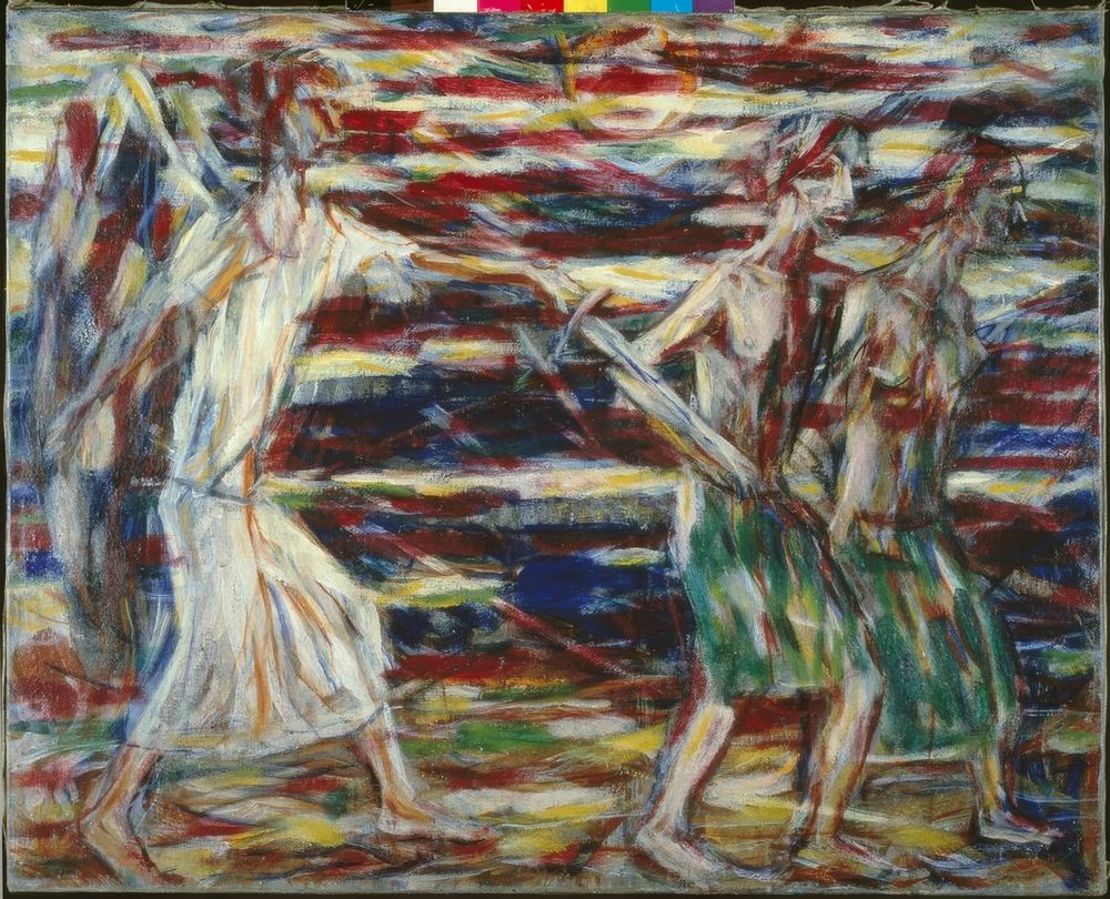 Expulsion from Paradise by Christian Rohlfs