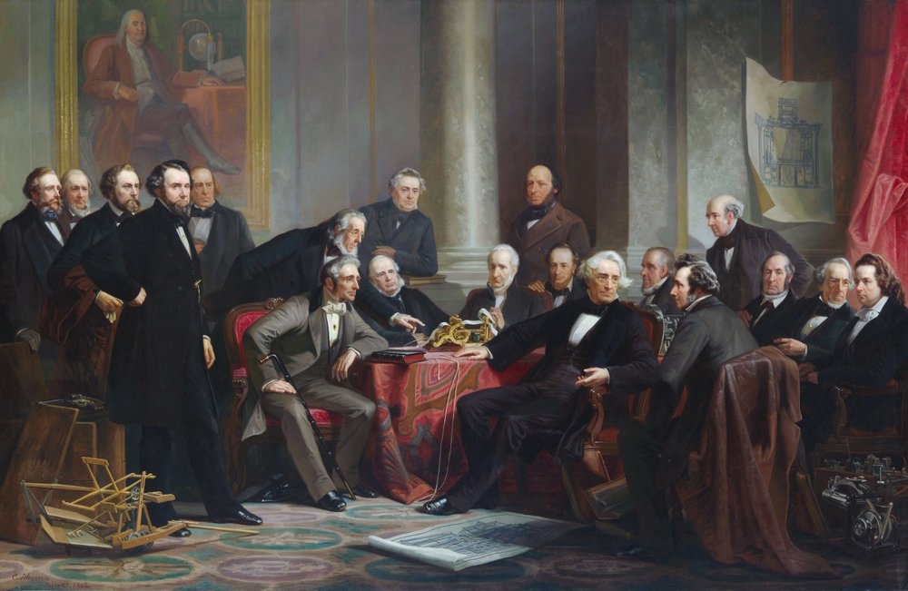 Men of Progress by Christian Schussele