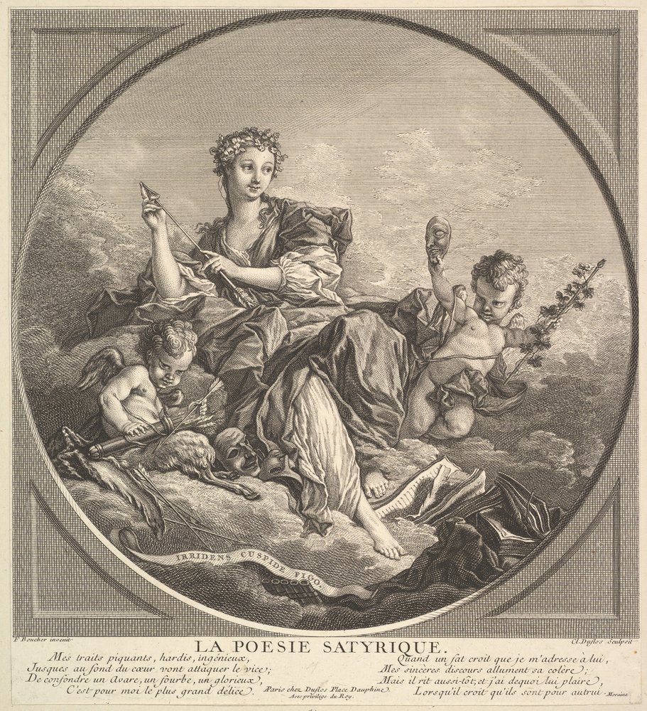 Satirical Poetry by Claude Augustin Duflos