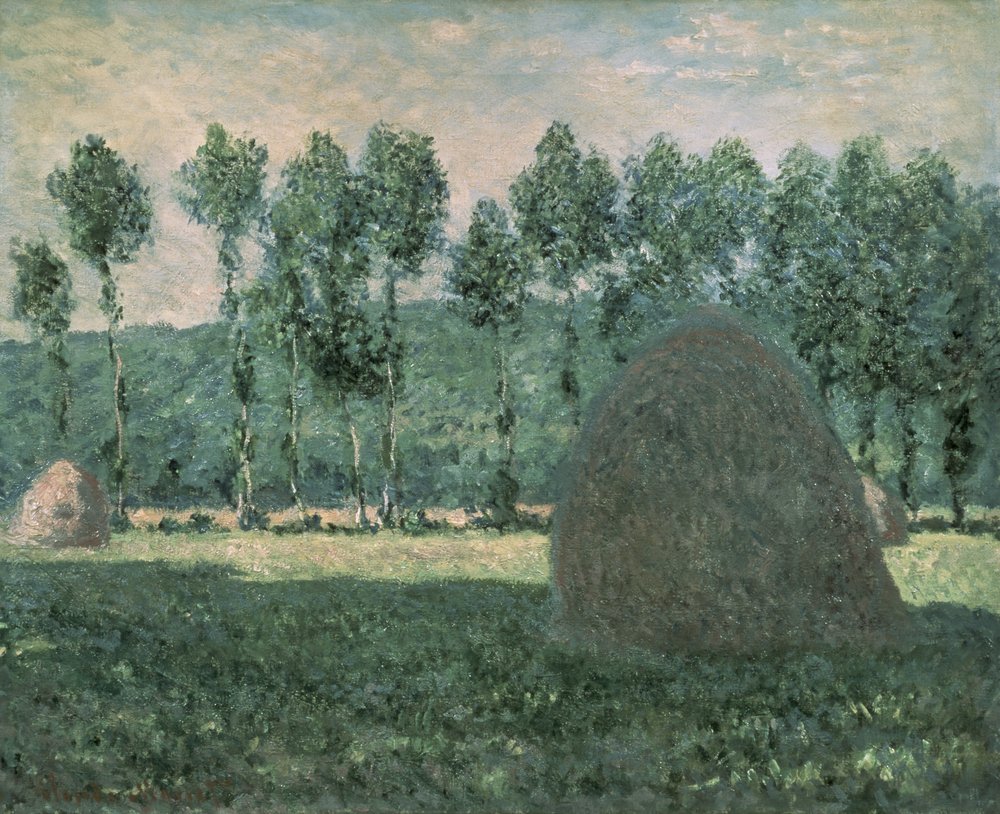 Haystacks near Giverny by Claude Monet: Buy fine art print