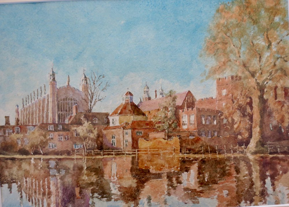 Eton Flooded, 2011 by Clive Wilson