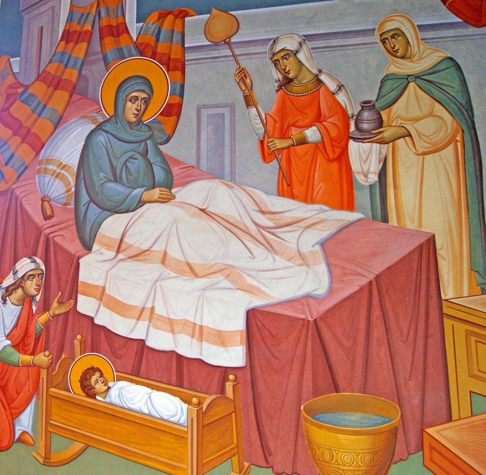 The Birth of the Virgin, Cyprus by Cypriot