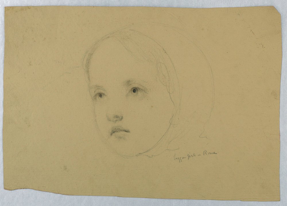 Head of a Child, 1843 by Daniel Huntington