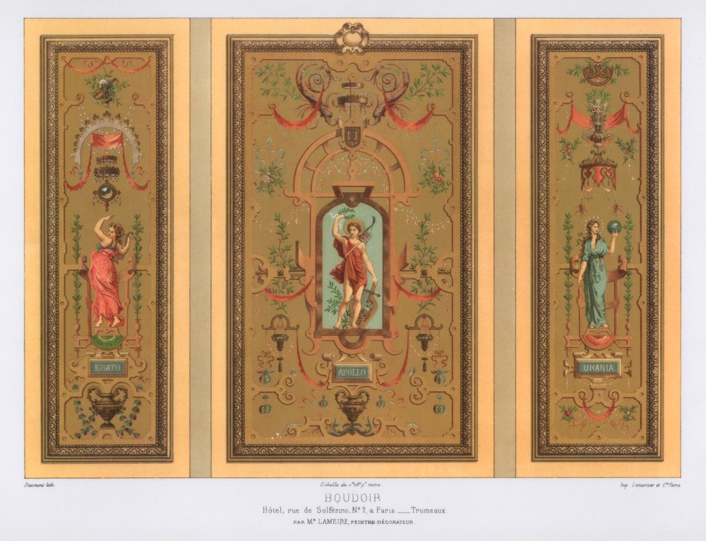 Boudoir, Rue de Solferino, Paris by Daumont