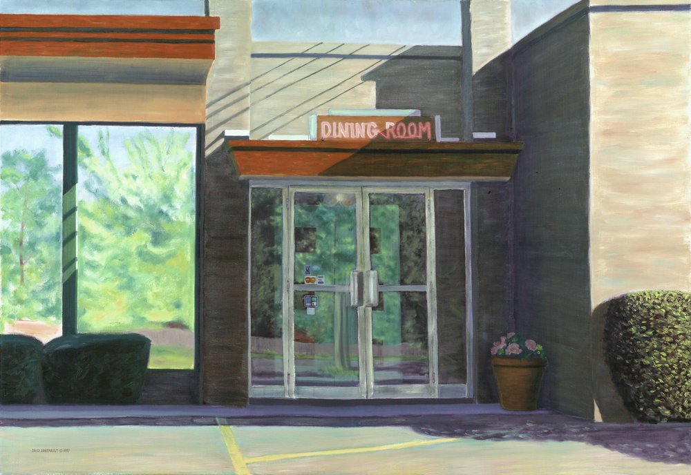 Dining Room (Landscape Reflections), 1997 by David Arsenault