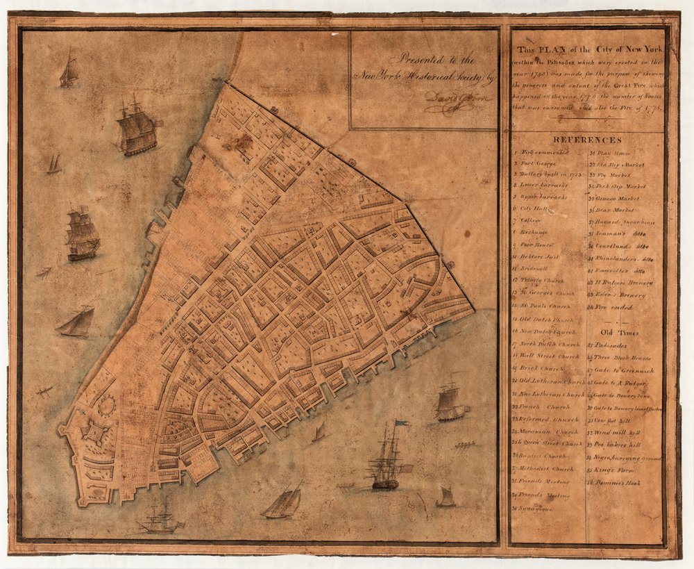 Plan of the City of New York Showing the Progress and Extent of the ...