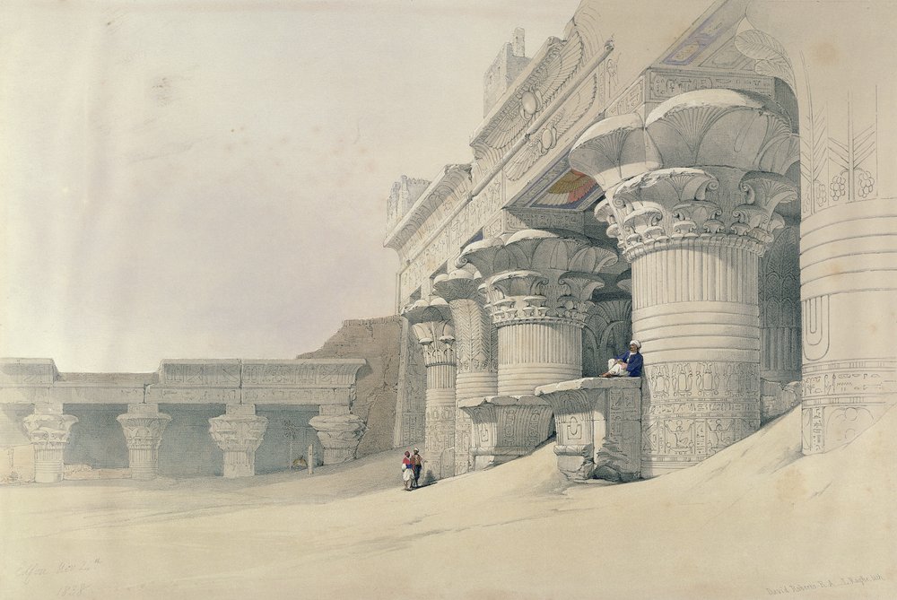 Temple of Horus, Edfu, from 