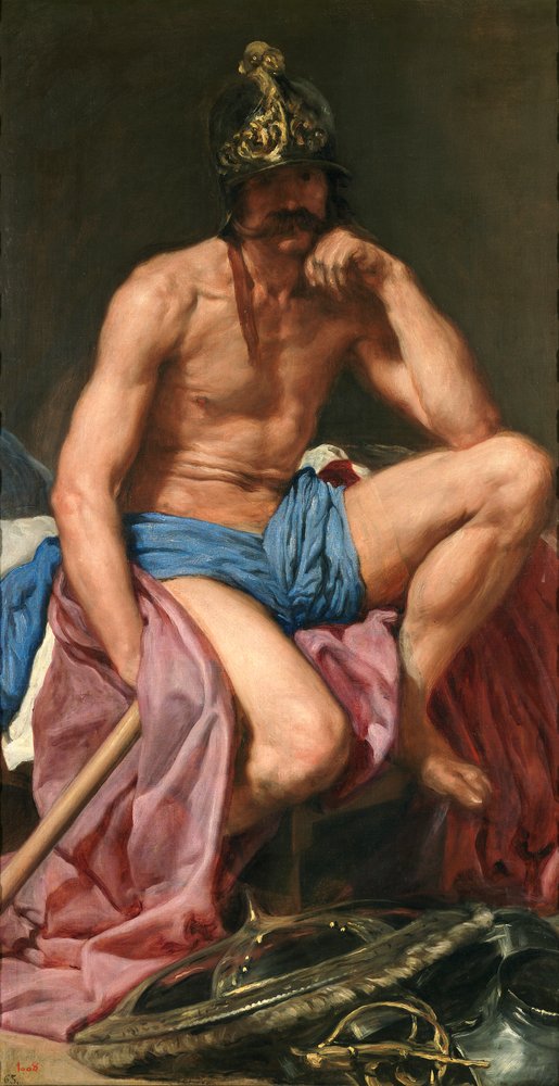 God Mars by Diego Velázquez
