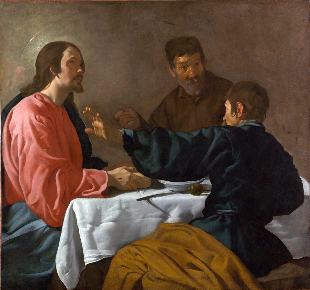 La cena de Emaús by Diego Velázquez