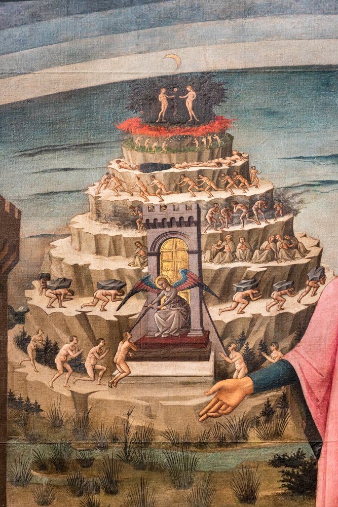 Dante Alighieri's Divine Comedy (detail)