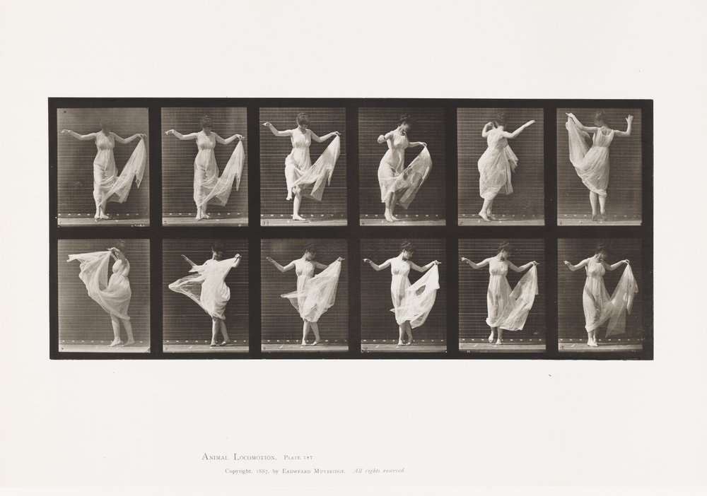 Dancing by Eadweard Muybridge