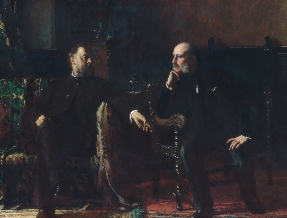 The Funding Bill by Eastman Johnson