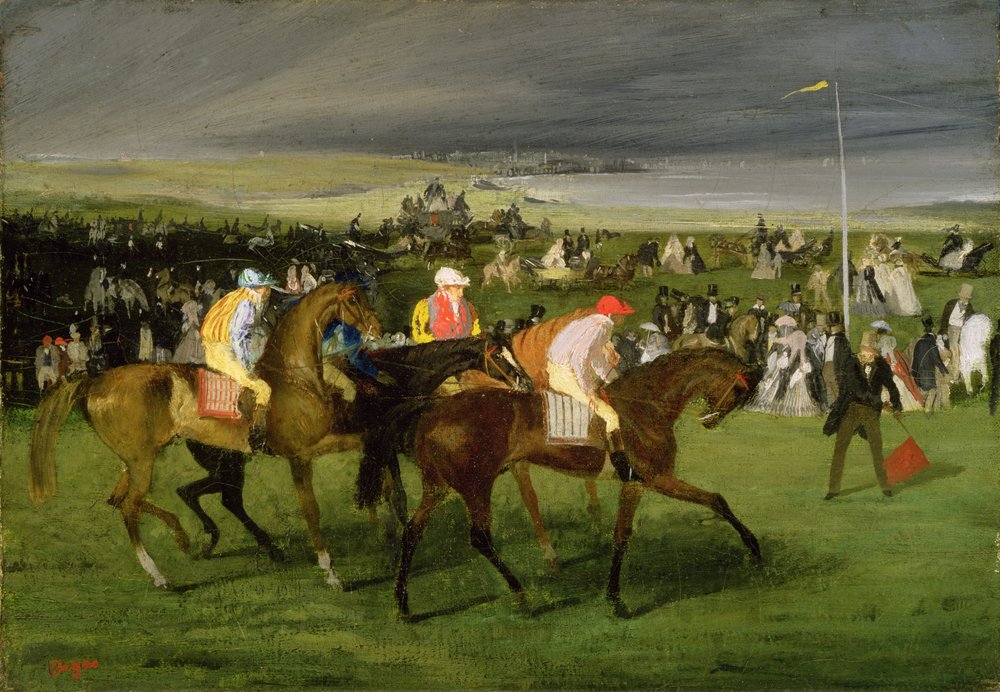 At the Races: The Start by Edgar Degas: Buy fine art prints