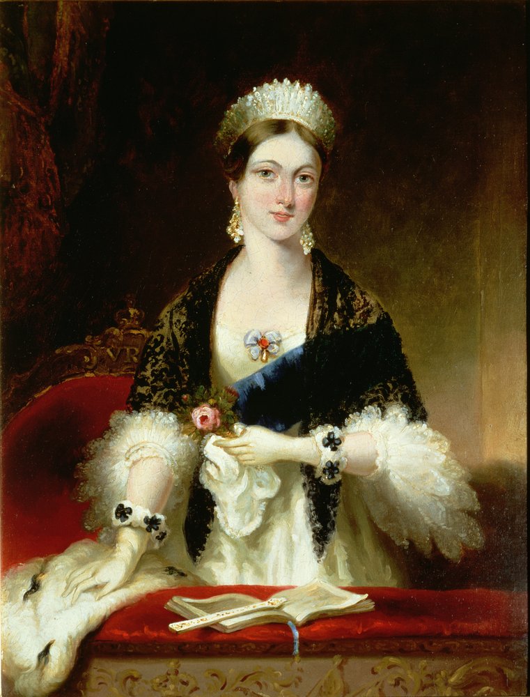 Queen Victoria (1819-1901) at the Opera by Edmund Thomas Parris