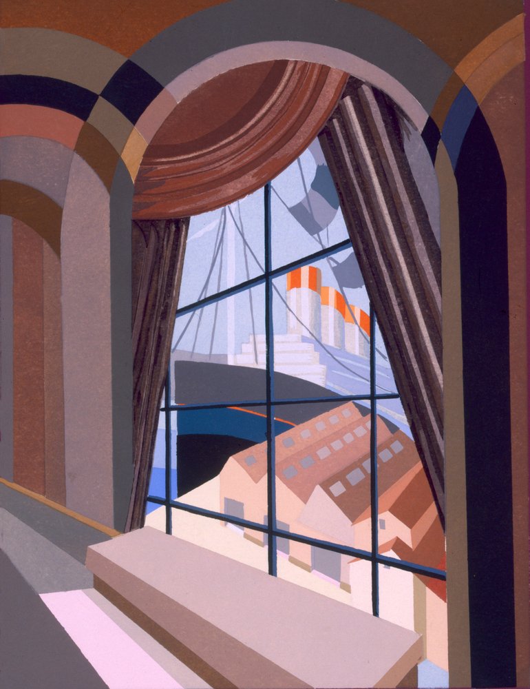 Large Window with a Seat, from 'Relais', c.1920s