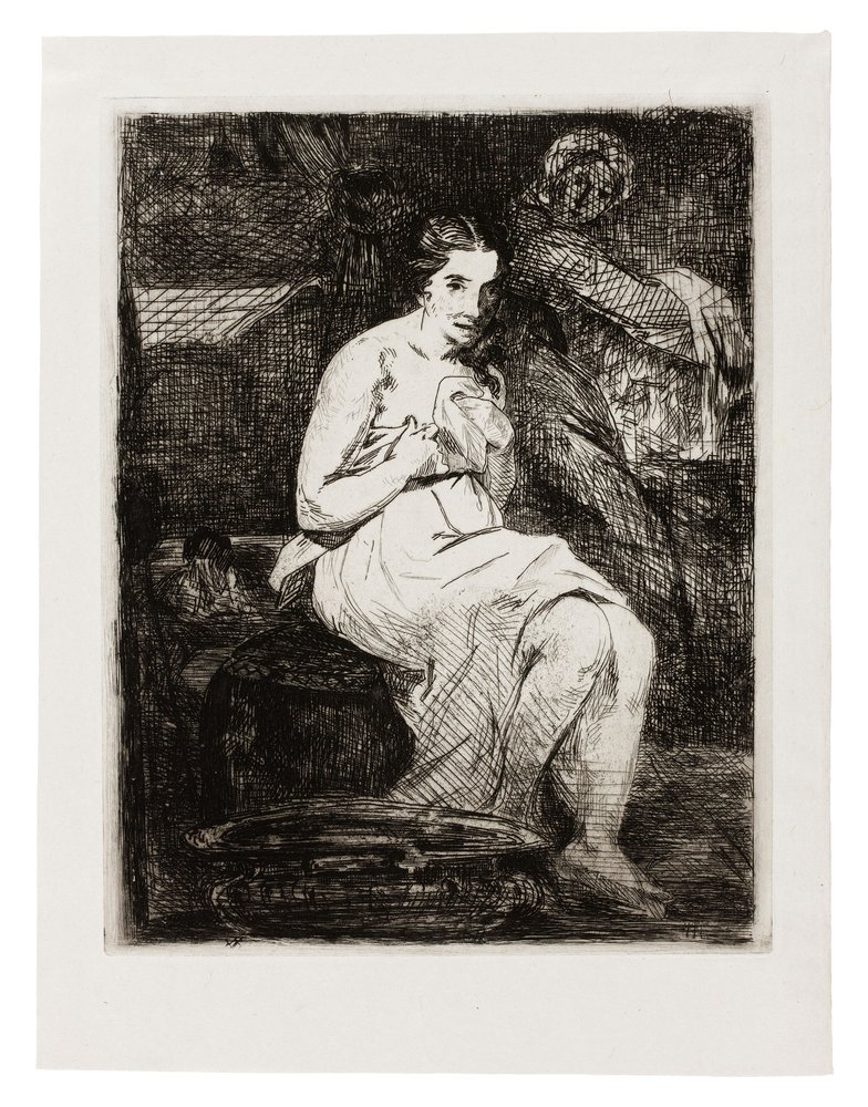 The Toilette by Édouard Manet