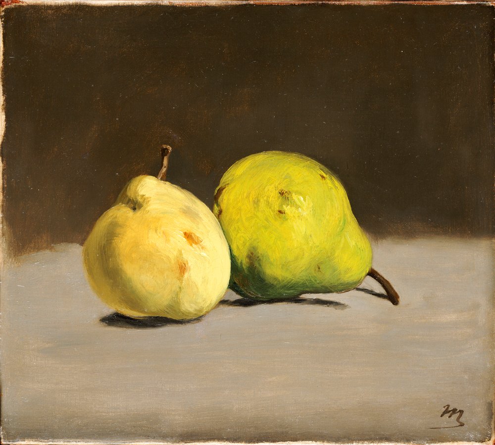 Two Pears, 1864 by Édouard Manet