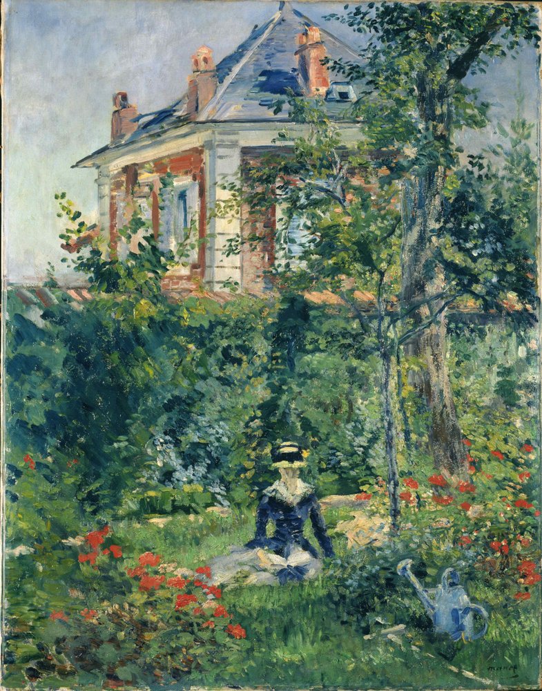 A Corner of the Garden at Bellevue, 1880 by Édouard Manet