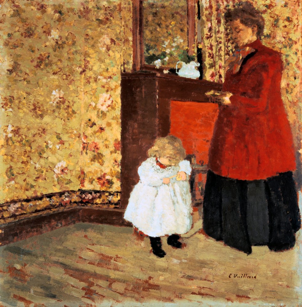 Edouard Vuillard、MADAME、希少画集画、状態良好 Edouard_Vuillard_-