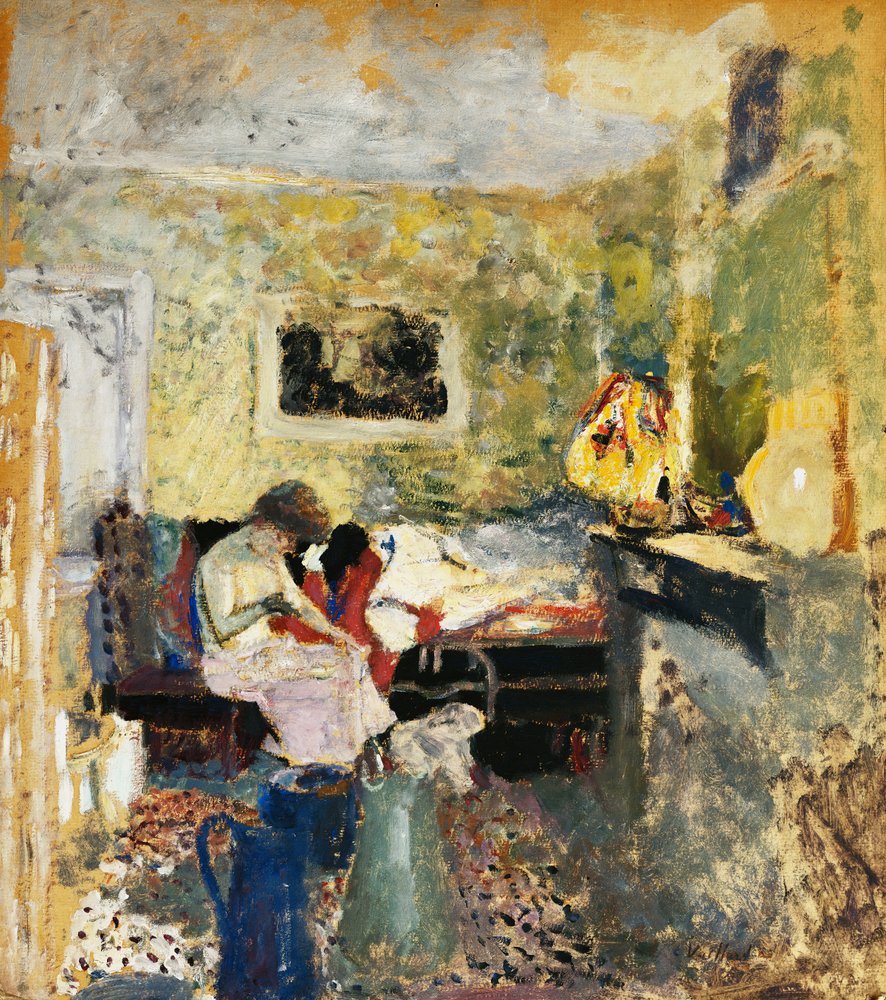 Edouard Vuillard、LA SOIREE、海外版超希少レゾネ Edouard Vuillard
